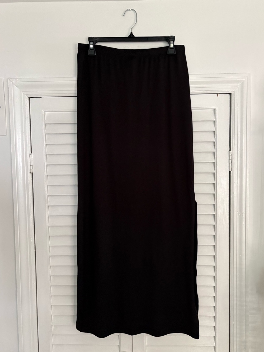 Classic Black Maxi Skirt - Women